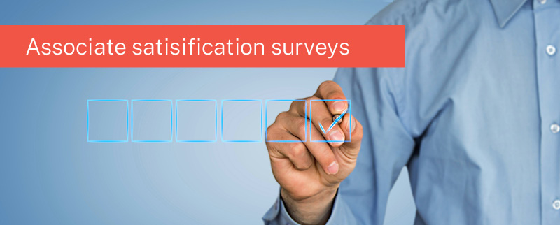 Associate satisfaction header image Associate satisfaction header
